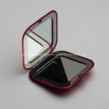 Promotional Metal Square Compact Mirror With Logo Printing